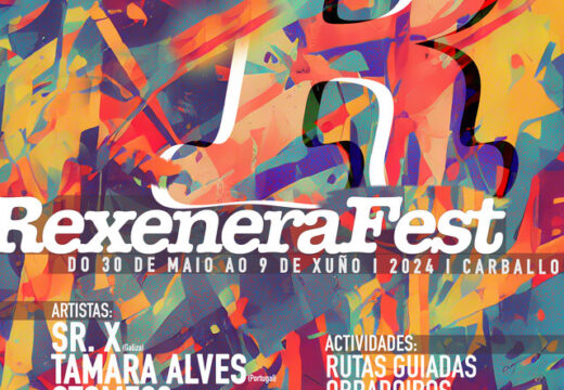 O Rexenera Fest trae un ano máis a Carballo unha completa representación internacional do mellor da arte urbana